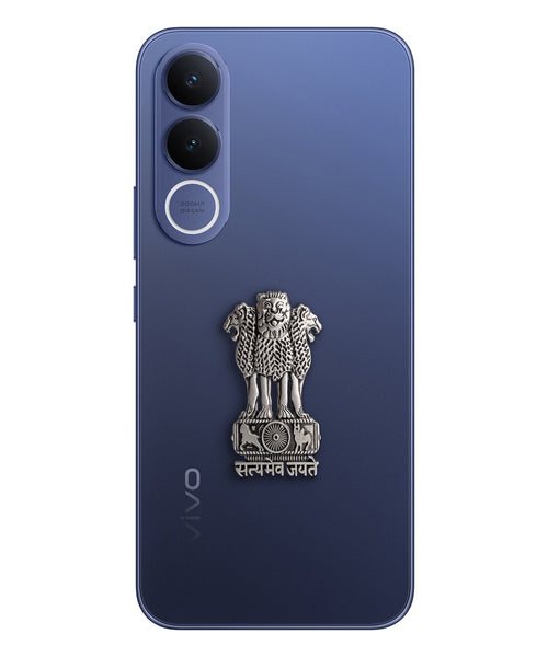 Vivo V70 FE 5G Compatible Satyamev Jayate 3D Metal Emblem Sticker