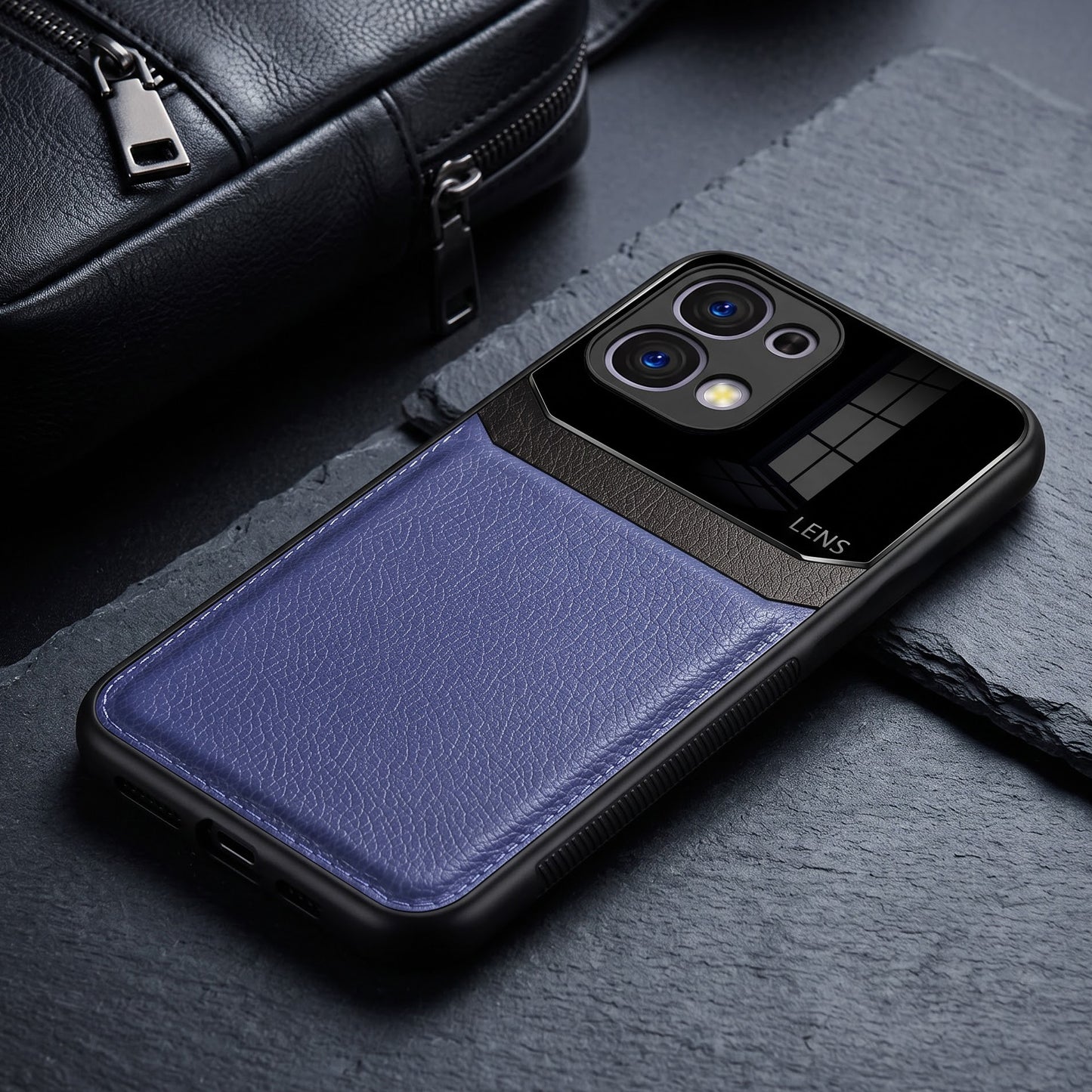 Oppo F31 5G Premium Leather Lens Protective Case