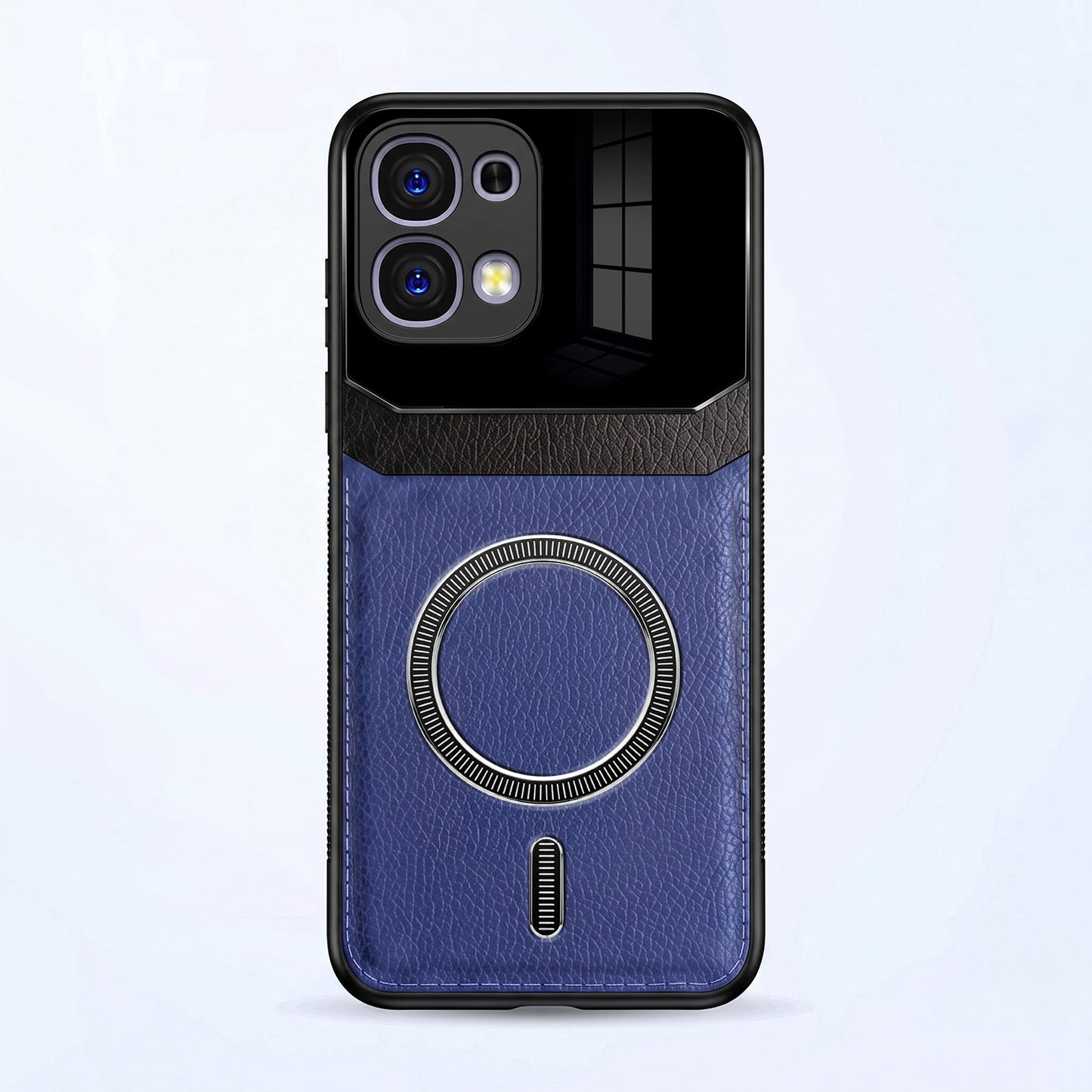 Oppo F31 5G Premium Magsafe Magnetic Leather Lens Protective Case