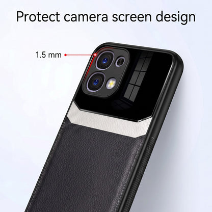 Oppo F31 5G Premium Leather Lens Protective Case