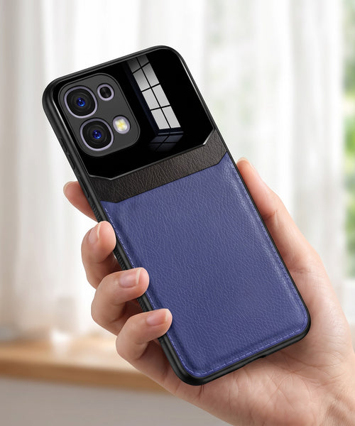 Oppo F31 5G Premium Leather Lens Protective Case