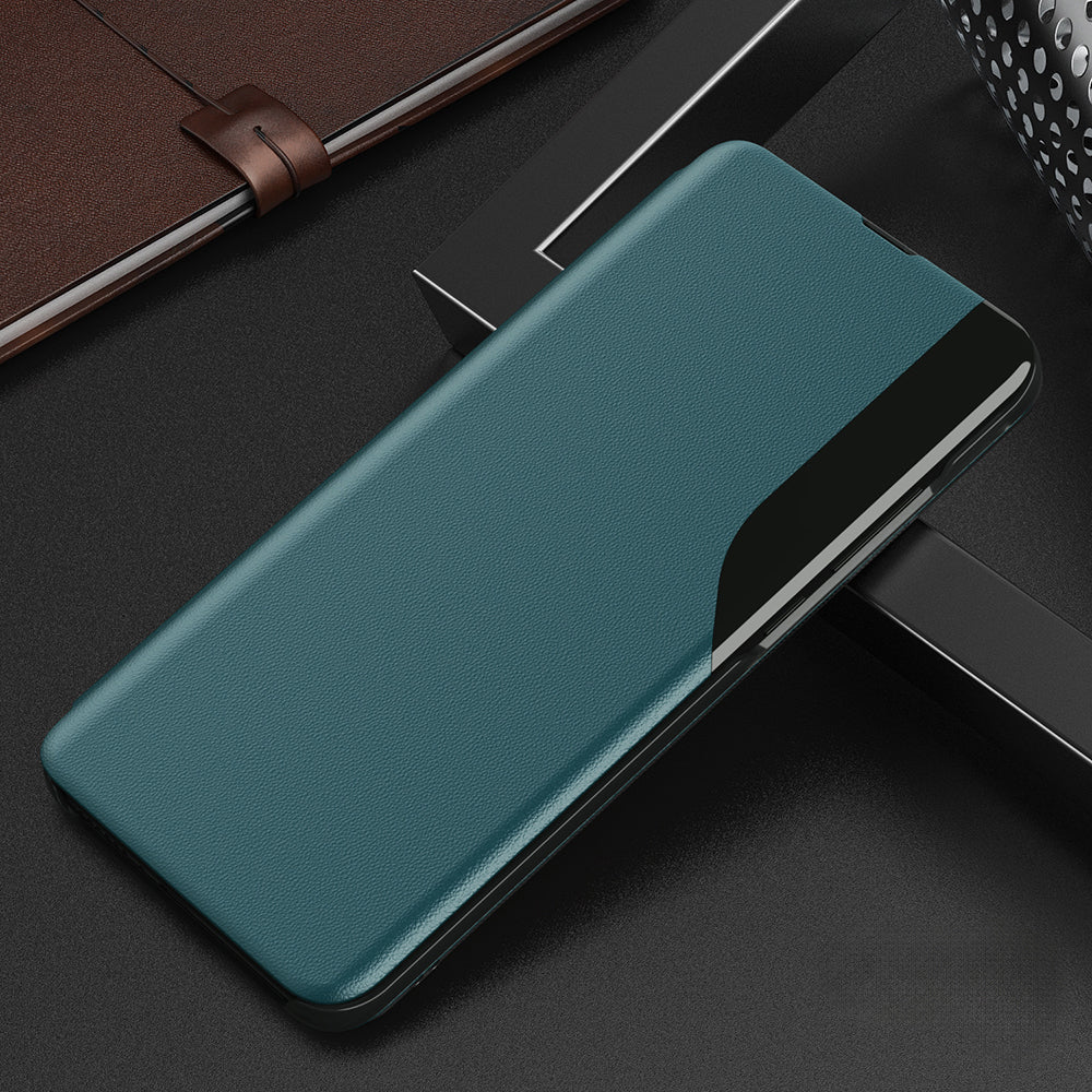 Redmi Note 14 Pro 5G Luxury Half Window Leather Flip Case