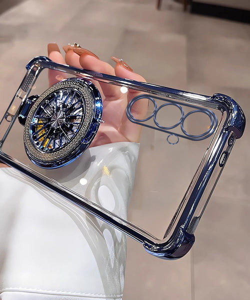 Samsung Galaxy A36 5G Premium Stress Buster Wheel Rotating Shockproof Airbags Case