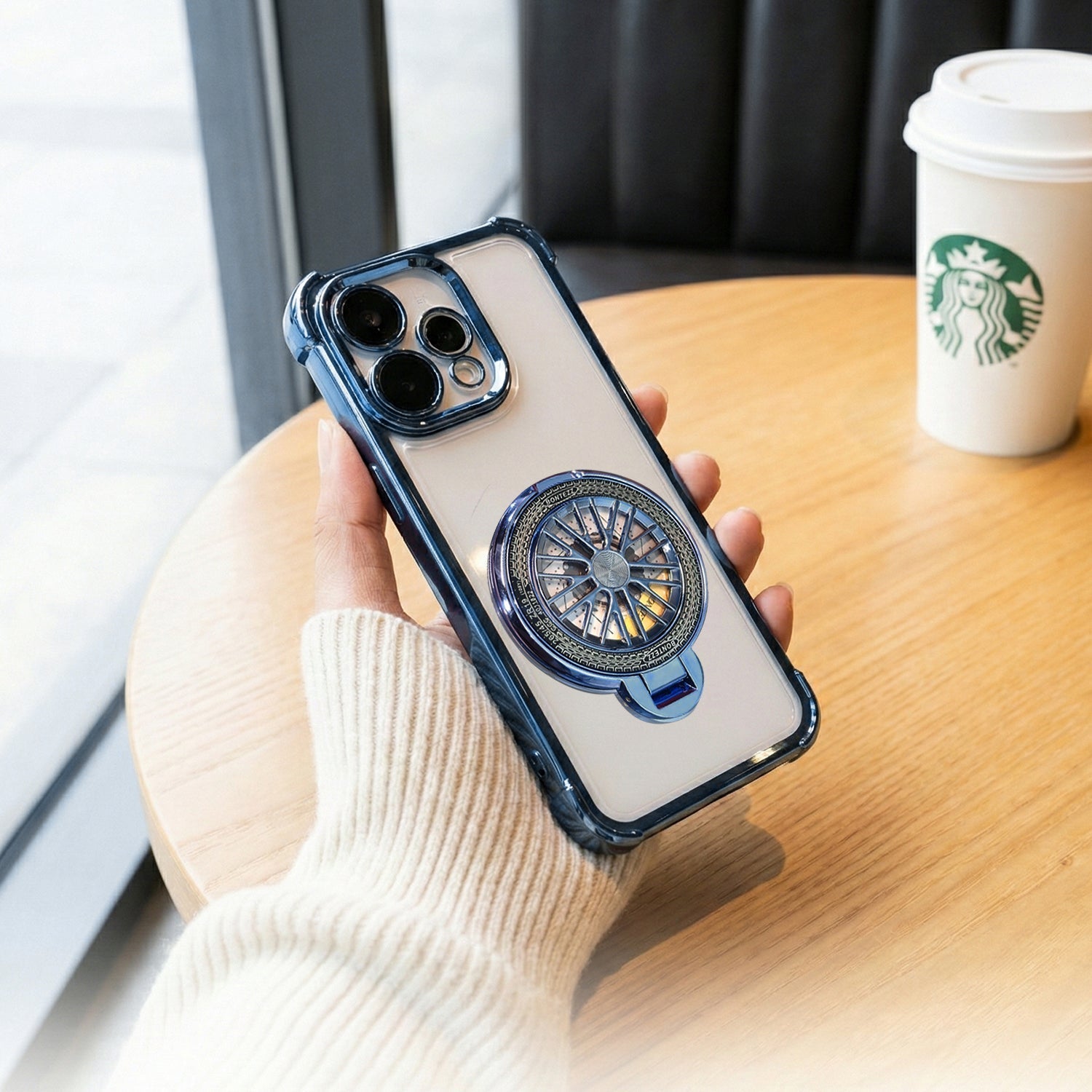 Oppo Reno 15 5G Premium Stress Buster Wheel Rotating Shockproof Airbag ...