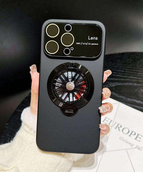 iPhone 14/15 Pro Full Lens Protector Phone Holder iPhone Case