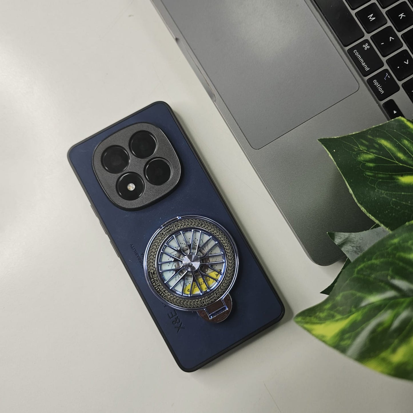 Redmi Note 14 Pro 5G Best Selling Stress Buster Wheel Comfortable Touch Sheepskin Scratch Resistant Back Case