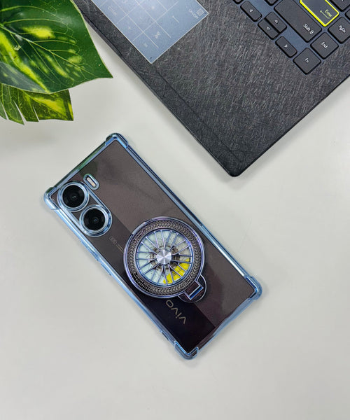 Vivo V29e 5G Premium Stress Buster Wheel Rotating Shockproof Airbags Case