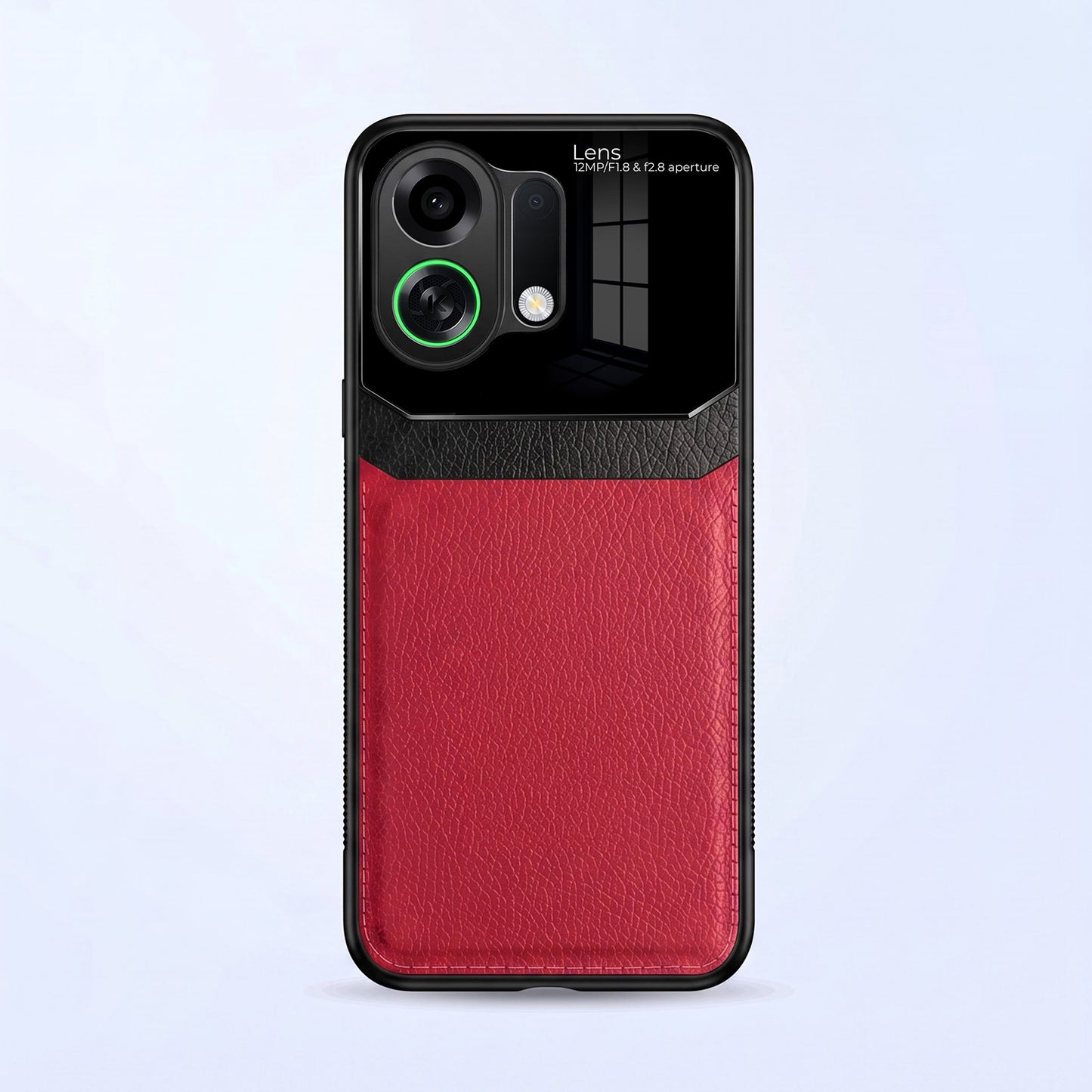 Oppo k13 Turbo 5G Premium Leather Lens Protective Case