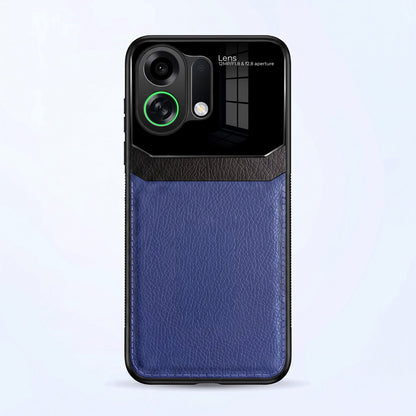 Oppo k13 Turbo 5G Premium Leather Lens Protective Case