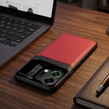 Oppo k13 Turbo 5G Premium Leather Lens Protective Case