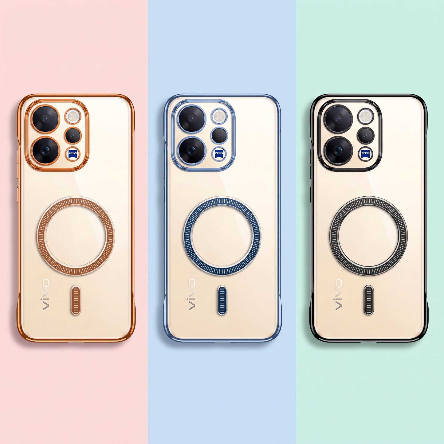 Vivo V70 5G Frameless MagSafe Shockproof Case