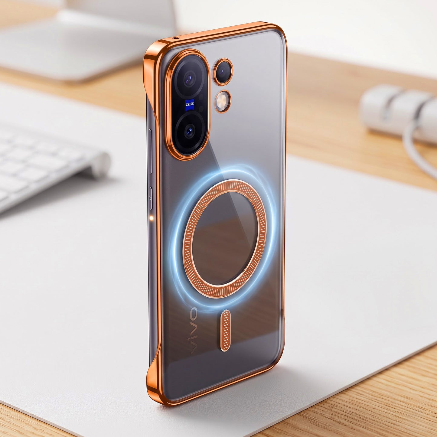 Vivo X200 FE 5G Frameless MagSafe Shockproof Case