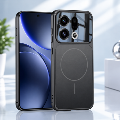 Oppo Find X9 5G Premium Camera Lens Magnetic Matte Finish Shockproof Case
