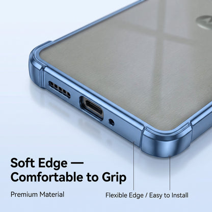 Motorola Edge 60 Pro 5G Dual-Tone Transparent Shockproof Heat Dissipation Case