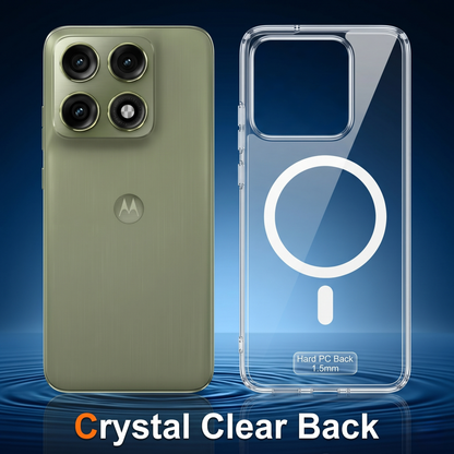 Motorola Edge 70 Pro 5G Clear Anti-Yellow MagSafe Protective Case