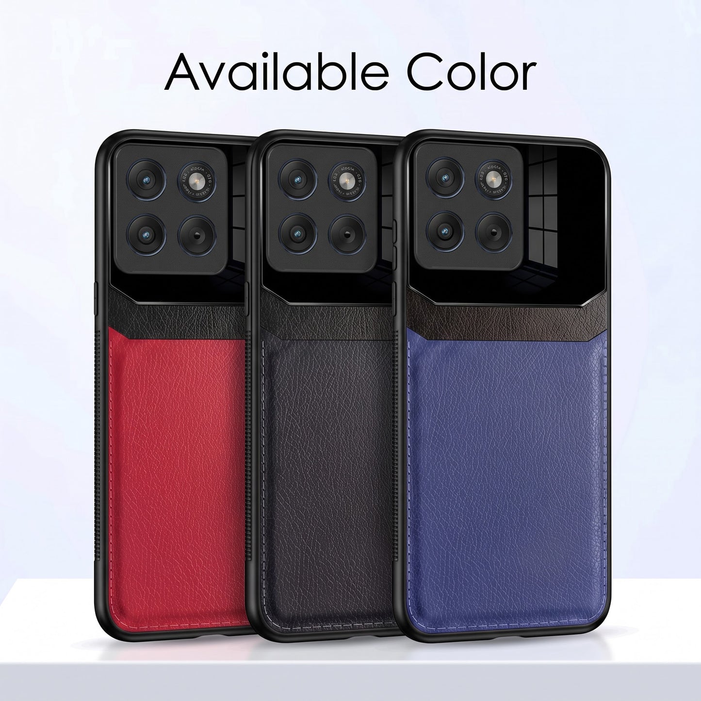 Motorola Edge 70 5G Premium Leather Lens Protective Case