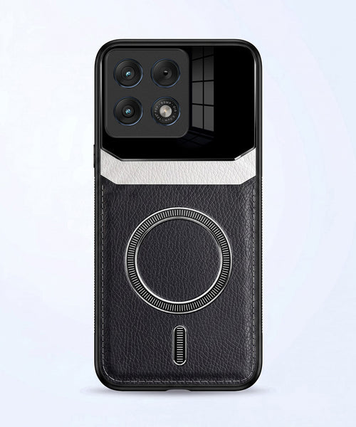 Motorola Edge 70 Pro 5G Premium Magsafe Magnetic Leather Lens Protective Case