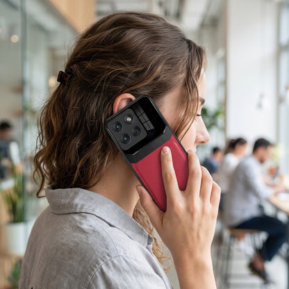 Motorola Edge 70 5G Premium Leather Lens Protective Case