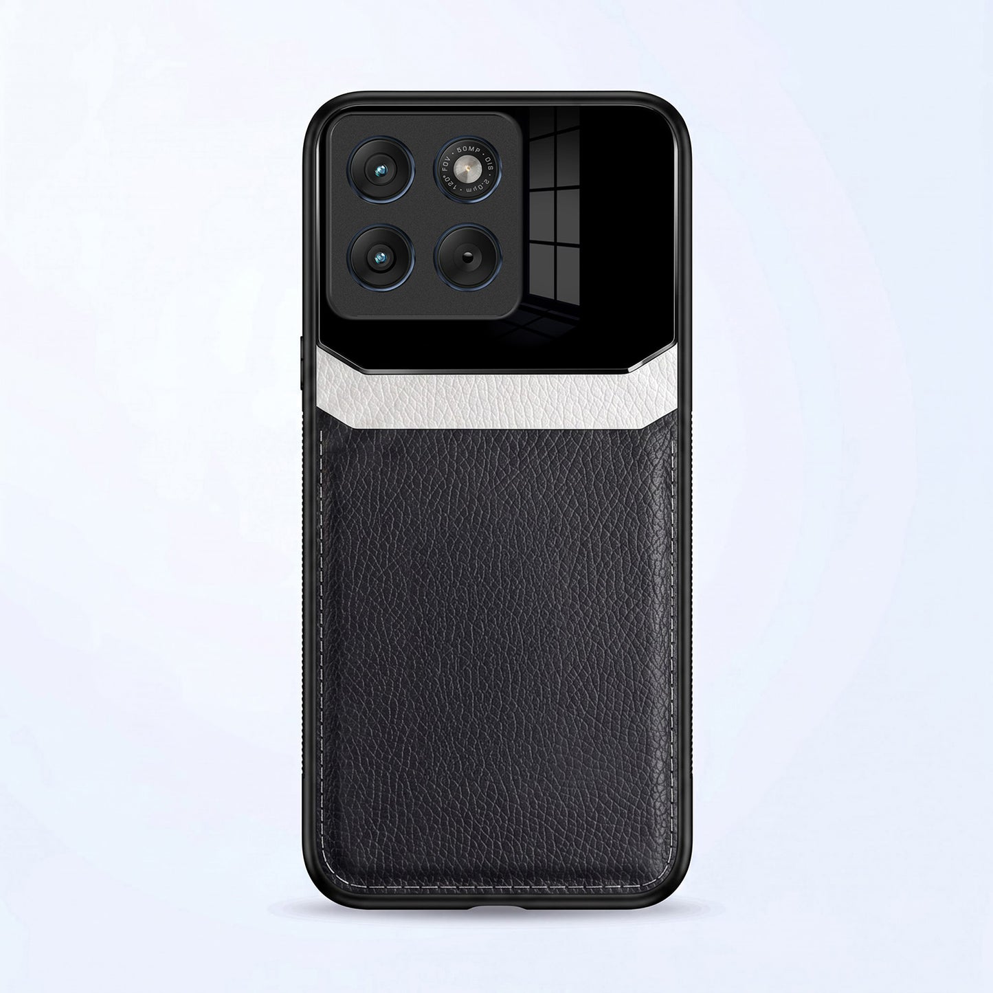 Motorola Edge 70 5G Premium Leather Lens Protective Case