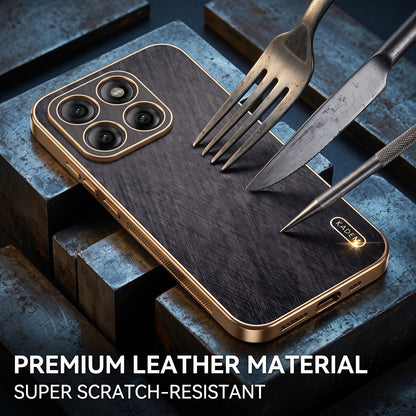 Motorola Edge 60 Pro 5G Premium Electroplated Frame Gold Thread Pattern Soft Case