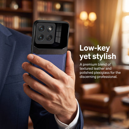 Motorola Edge 70 5G Premium Leather Lens Protective Case