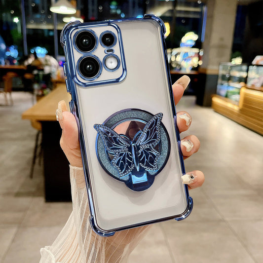 Motorola Edge 50 Pro 5G Premium Butterfly Stand Airbags Case