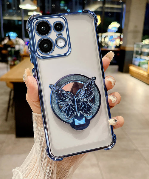 Motorola Edge 50 Pro 5G Premium Butterfly Stand Airbags Case