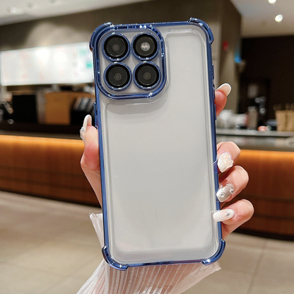 Motorola Edge 60 Pro 5G Transparent Shockproof Case With Airbag Corners