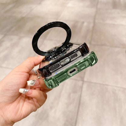 Motorola Edge 70 5G Original Luxury Magnifier Ring Stand Shockproof Airbags Corner Case