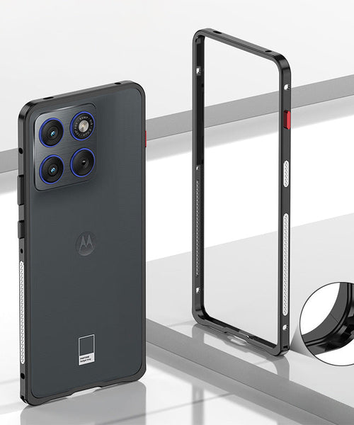 Motorola Edge 70 5G Premium Metal Frame Case