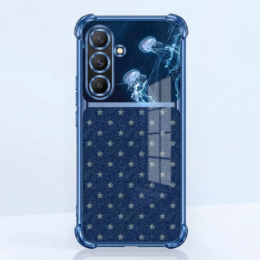 Samsung Galaxy A56 5G Galaxy Stars Dual-Tone Transparent Airbags Case