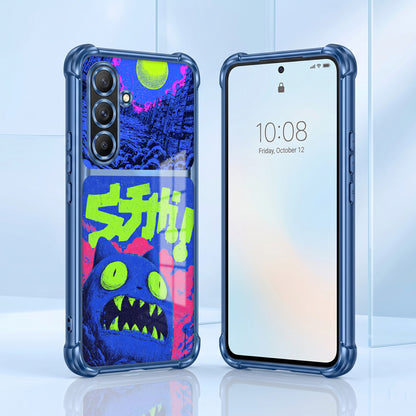Samsung Galaxy A36 5G Neon Monster Dual-Tone Transparent Airbags Case