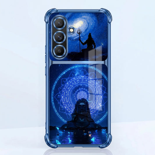 Samsung Galaxy A56 5G Adiyogi Dual-Tone Transparent Airbags Case