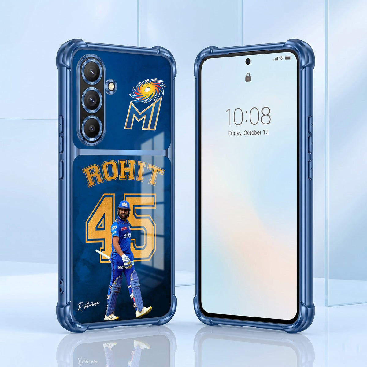 Samsung Galaxy A36 5G Hitman Rohit Dual-Tone Transparent Airbags Case