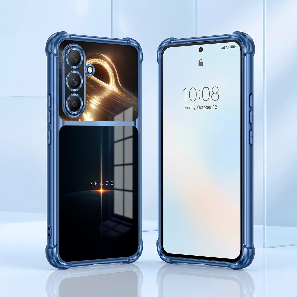 Samsung Galaxy A36 5G Space Dual-Tone Transparent Airbags Case
