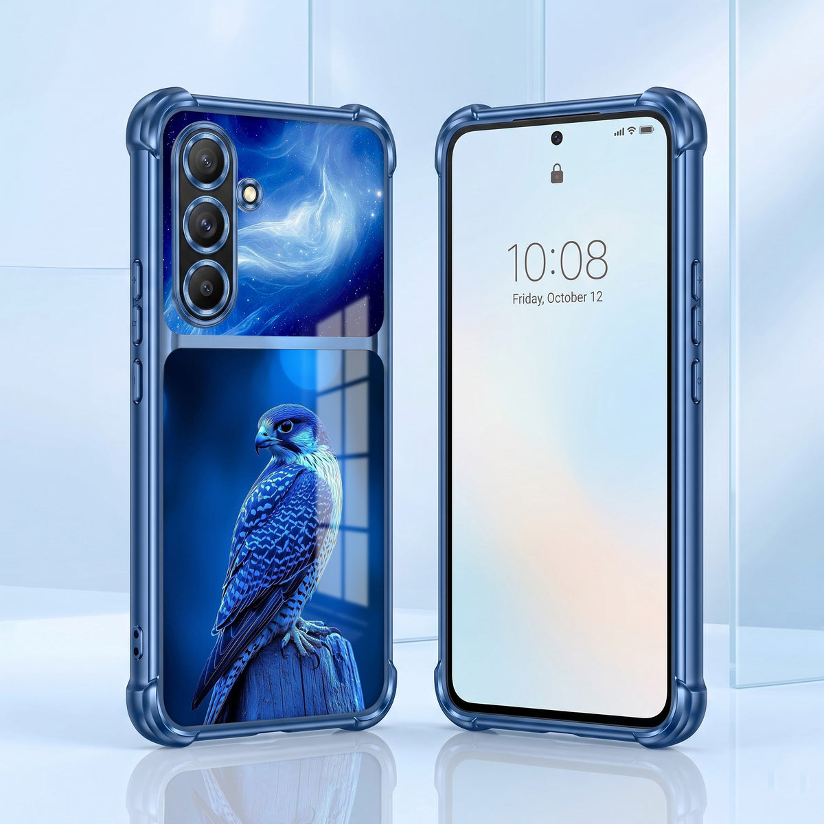 Samsung Galaxy A56 5G Royal Falcon Dual-Tone Transparent Airbags Case