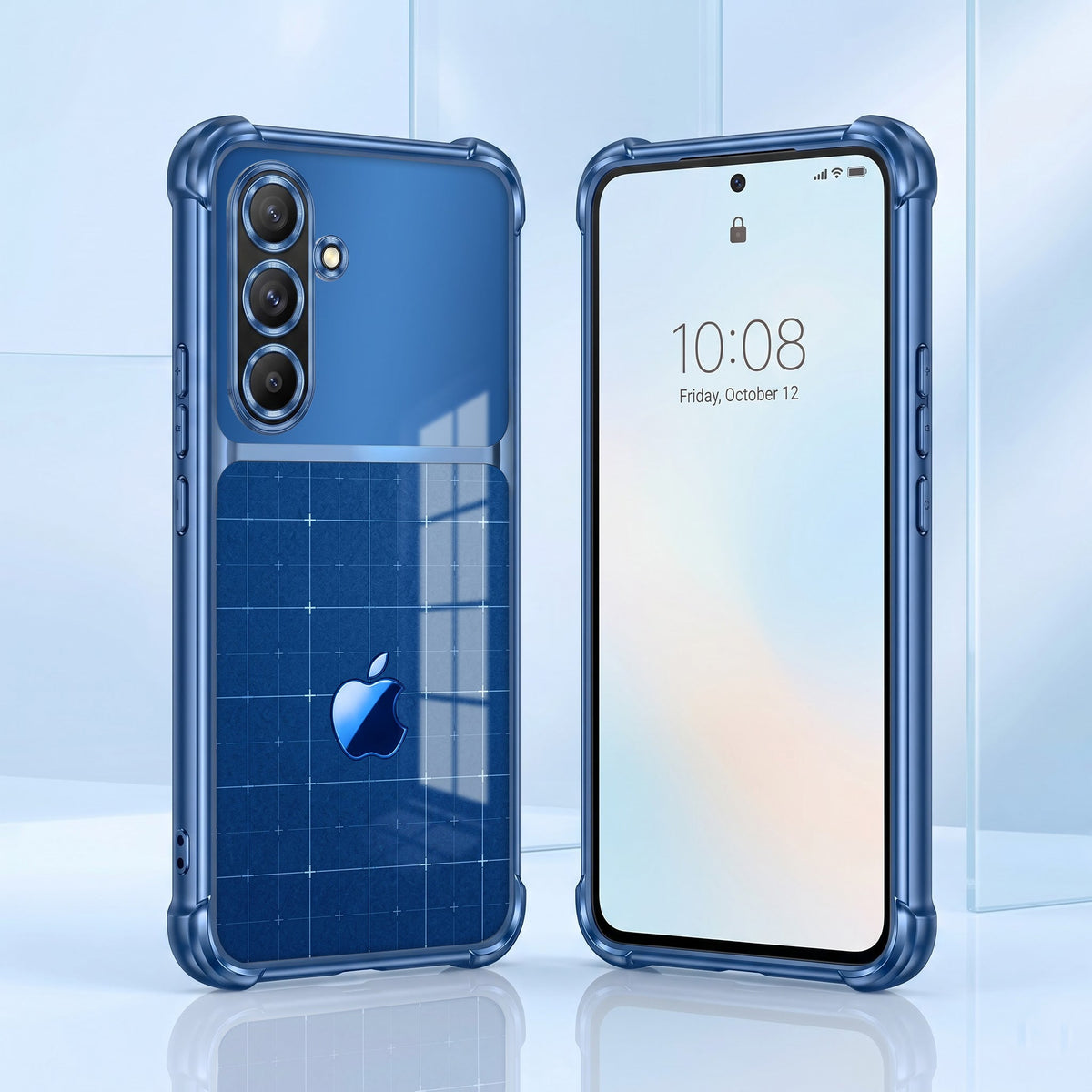 Samsung Galaxy A36 5G Matrix Apple Dual-Tone Transparent Airbags Case