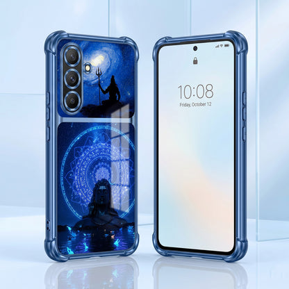 Samsung Galaxy A56 5G Adiyogi Dual-Tone Transparent Airbags Case