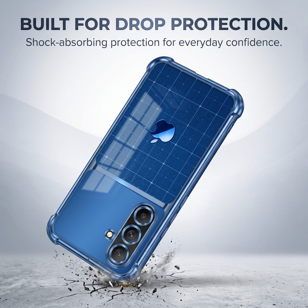 Samsung Galaxy A56 5G Matrix Apple Dual-Tone Transparent Airbags Case