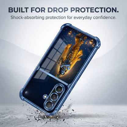 Samsung Galaxy A56 5G Divine Krishna Dual-Tone Transparent Airbags Case