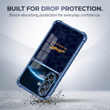 Samsung Galaxy A56 5G World Is Mine Dual-Tone Transparent Airbags Case