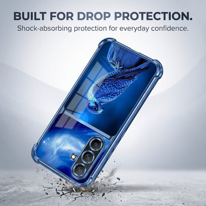 Samsung Galaxy A36 5G Royal Falcon Dual-Tone Transparent Airbags Case