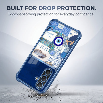 Samsung Galaxy A36 5G 11:11 Lucky Vibes Dual-Tone Transparent Airbags Case