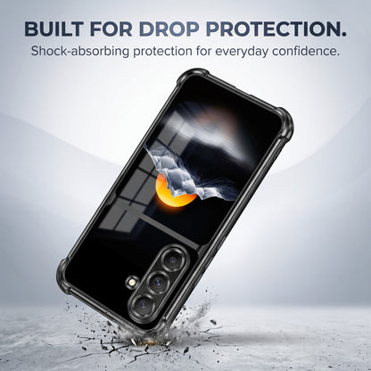 Samsung Galaxy A56 5G Golden Sunset Dual-Tone Transparent Airbags Case