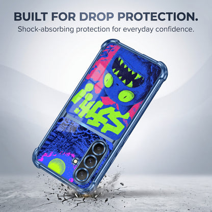 Samsung Galaxy A36 5G Neon Monster Dual-Tone Transparent Airbags Case