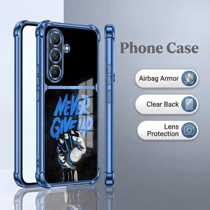 Samsung Galaxy A36 5G Naver Give Up Dual-Tone Transparent Airbags Case