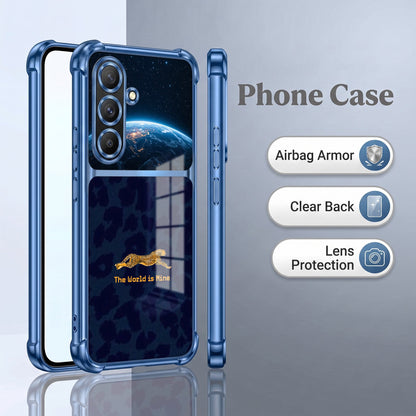 Samsung Galaxy A56 5G World Is Mine Dual-Tone Transparent Airbags Case