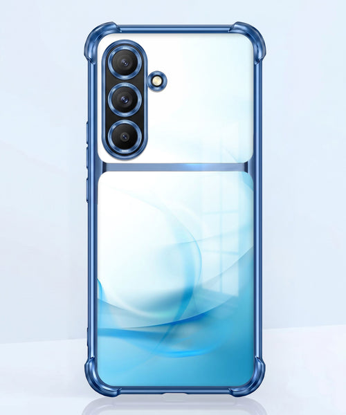 Samsung Galaxy A36 5G Crystal Blue Dual-Tone Transparent Airbags Case