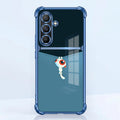 Samsung Galaxy A36 5G Cute Cyclops Monster Dual-Tone Transparent Airbags Case