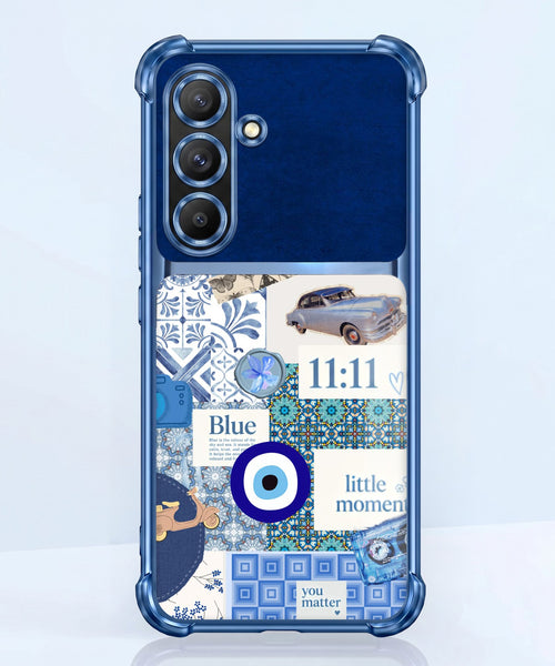Samsung Galaxy A56 5G 11:11 Lucky Vibes Dual-Tone Transparent Airbags Case